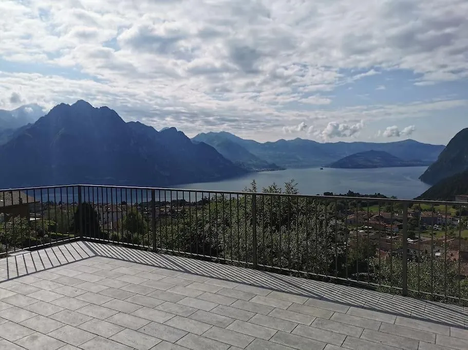 La Grande Terrazza Apartment Solto Collina 0*,